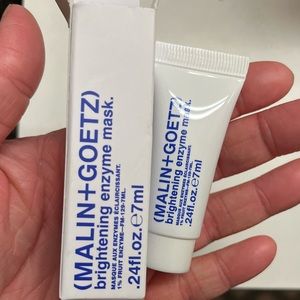 Malin+Goetz brightening enzyme face mask NIB